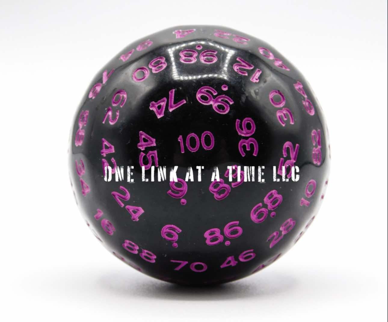 BLACK WITH PURPLE INLAY ACRYLIC D100