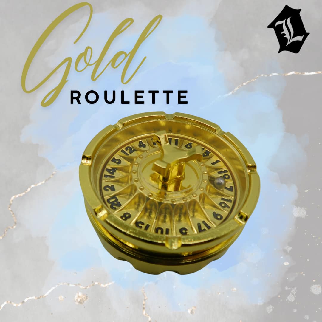 GOLD ROULETTE WHEEL D20