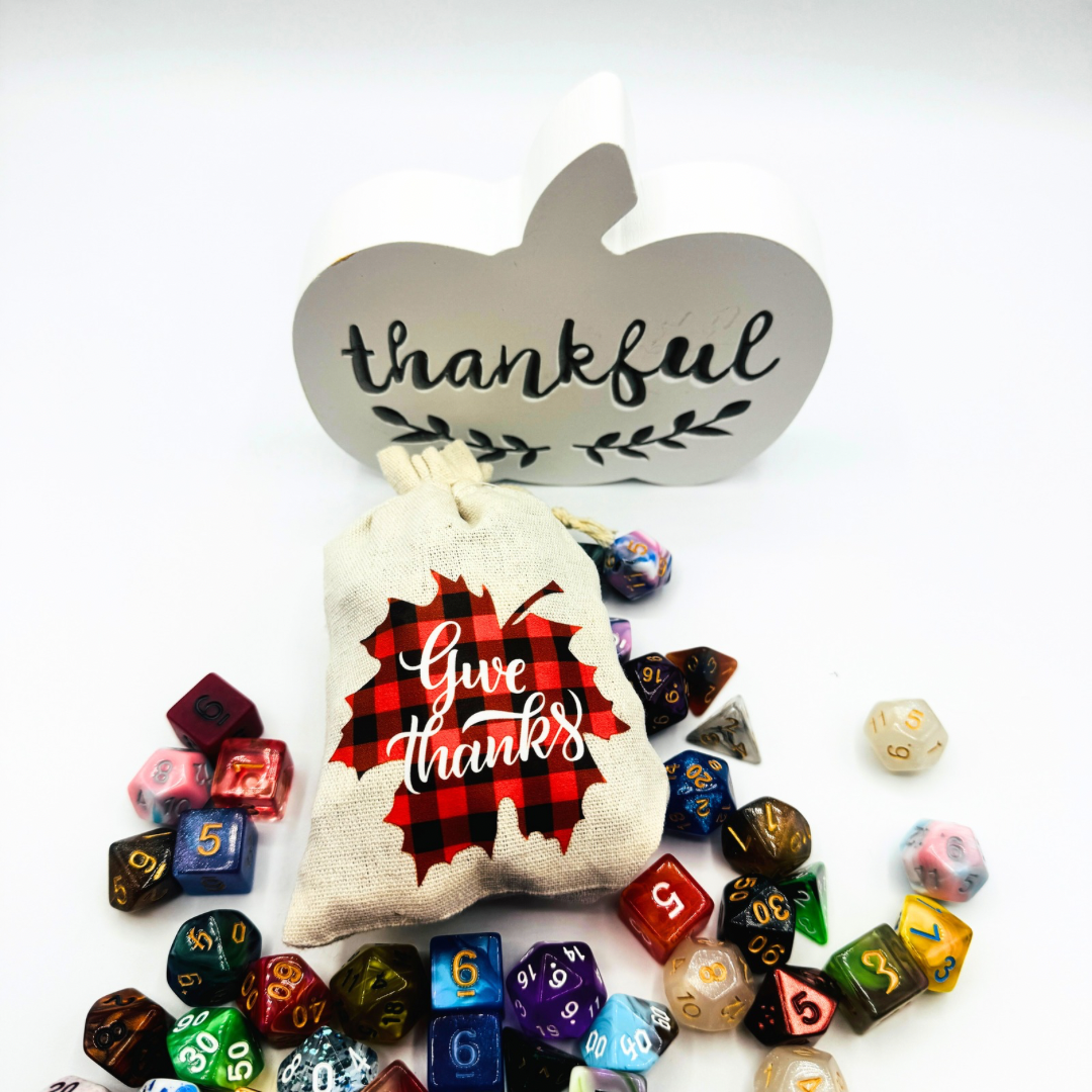 FALL THEMED BAG-O-DICE