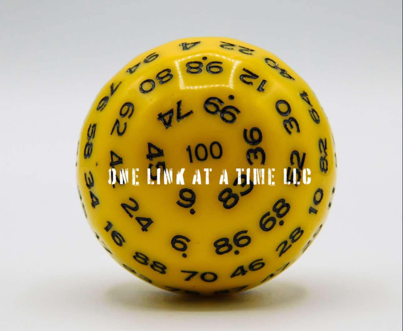 YELLOW WITH BLACK INLAY ACRYLIC D100