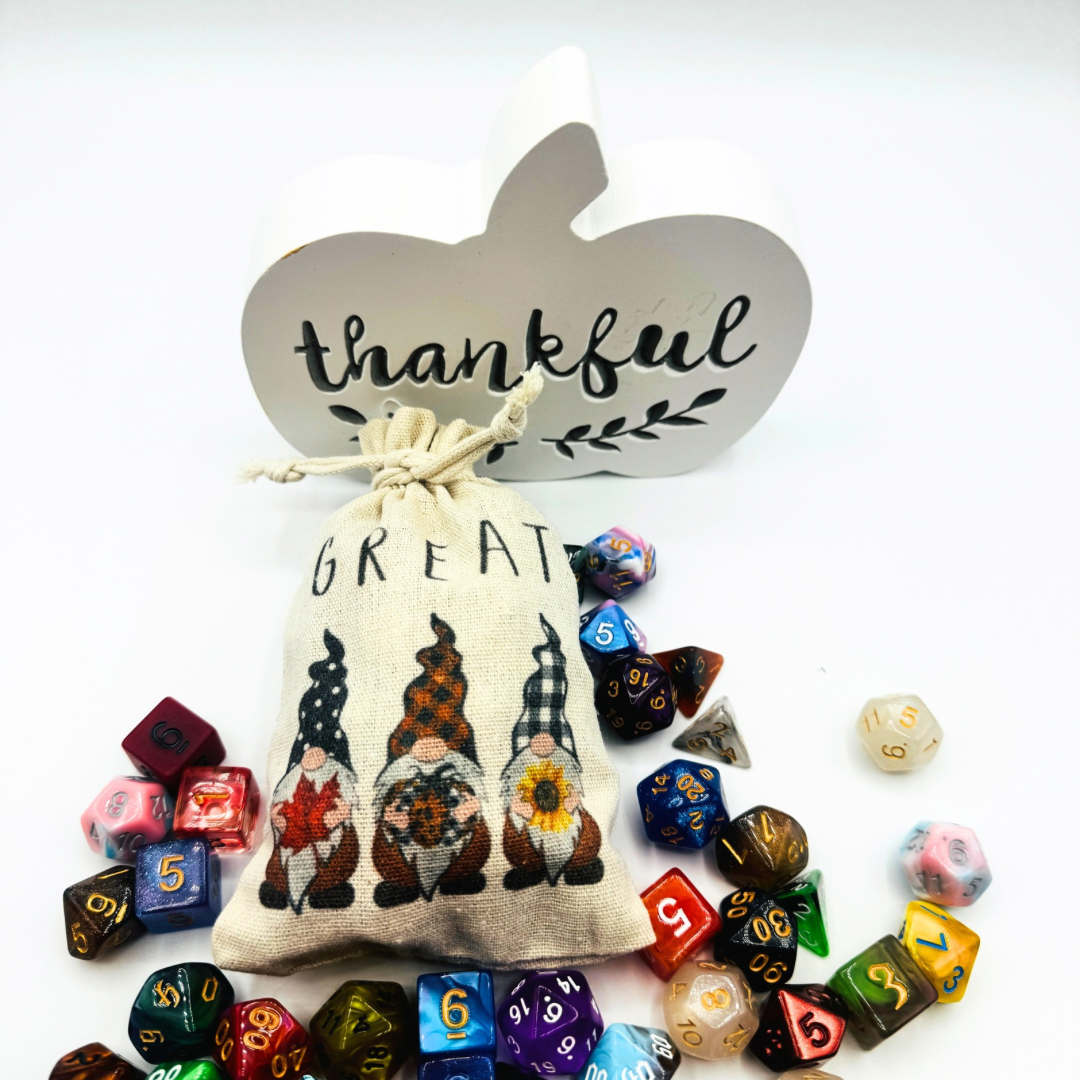 FALL THEMED BAG-O-DICE