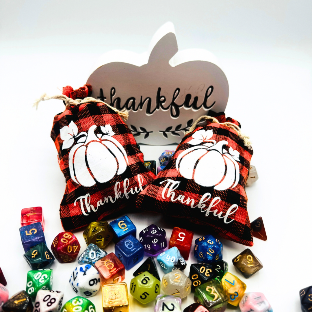 FALL THEMED BAG-O-DICE