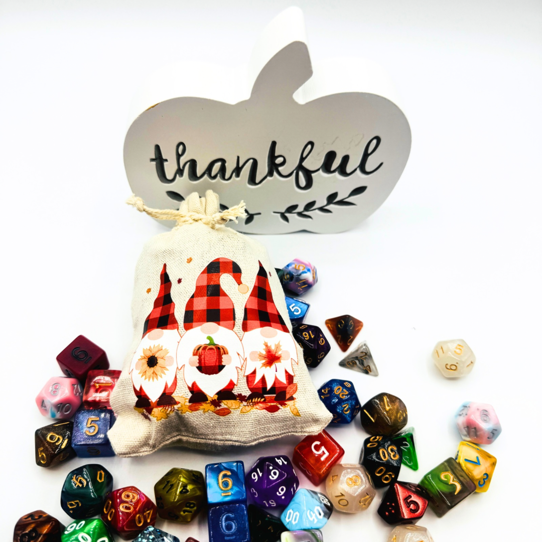 FALL THEMED BAG-O-DICE
