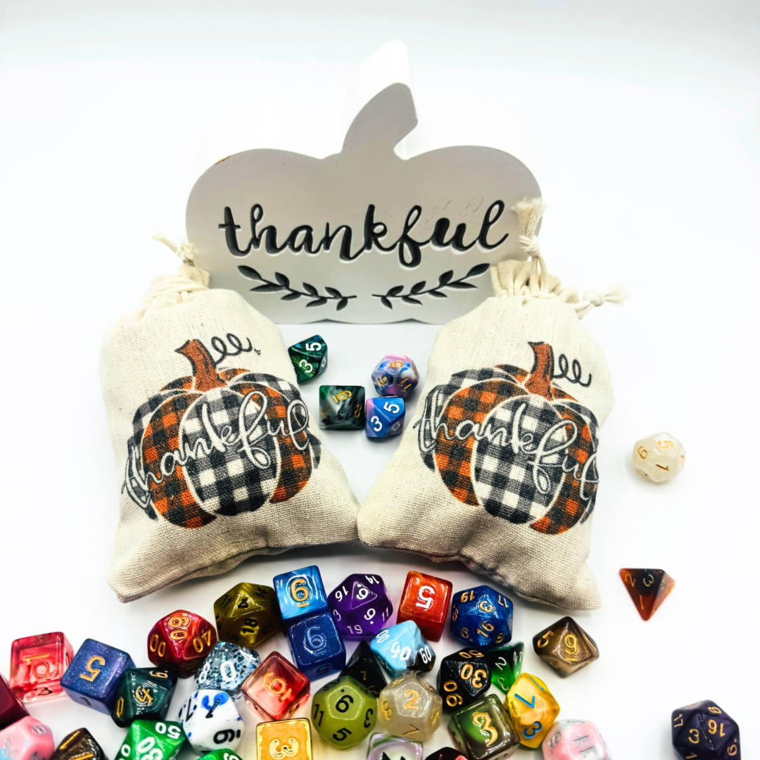 FALL THEMED BAG-O-DICE