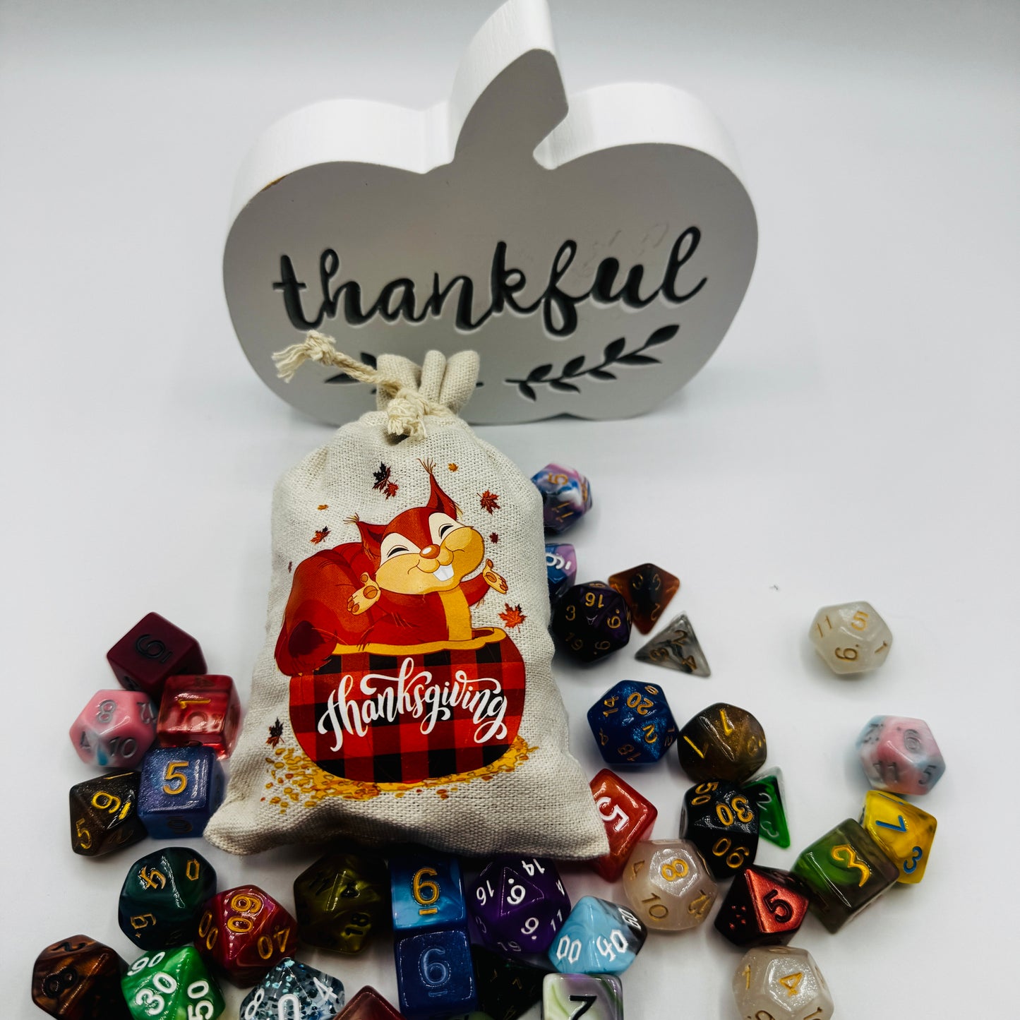 FALL THEMED BAG-O-DICE