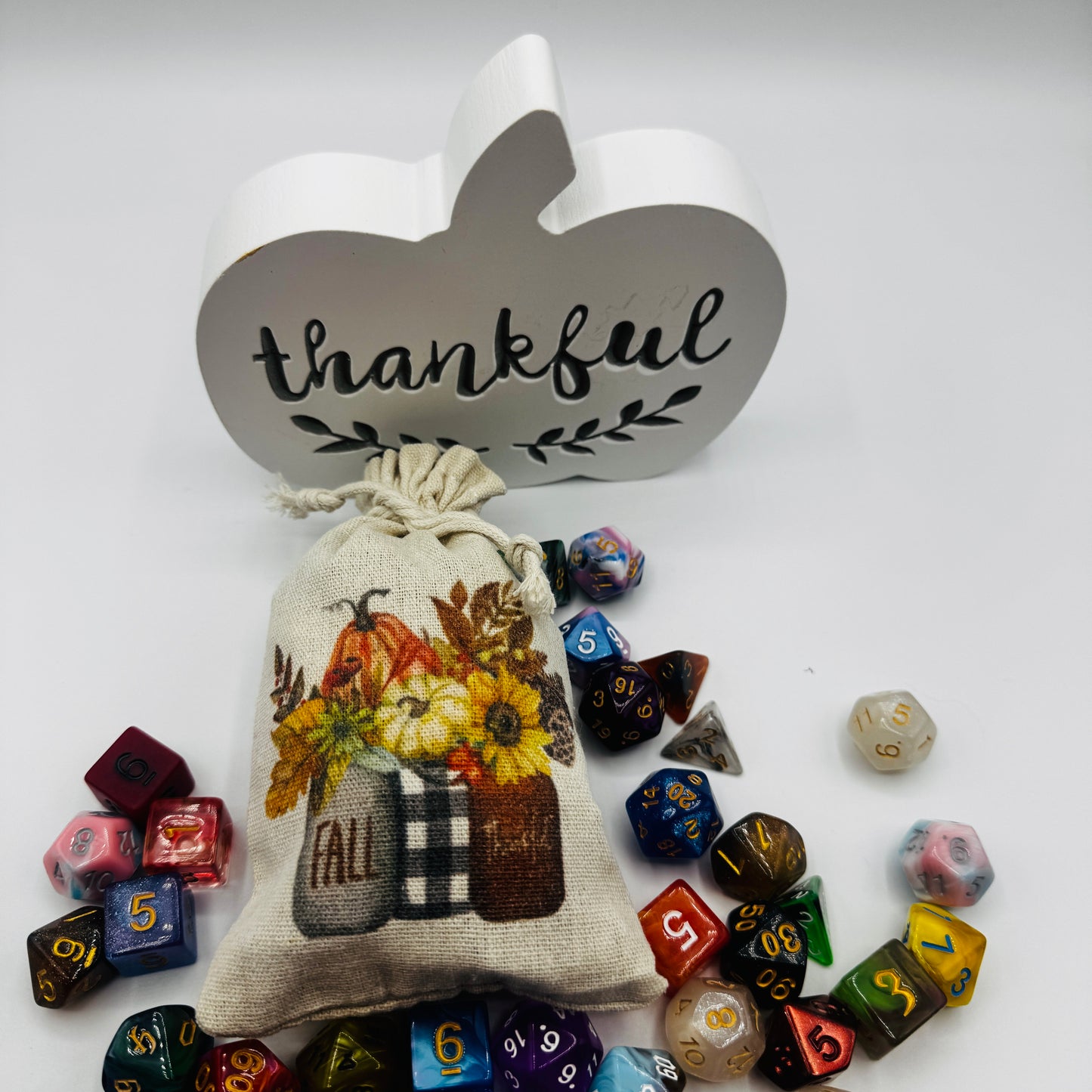 FALL THEMED BAG-O-DICE