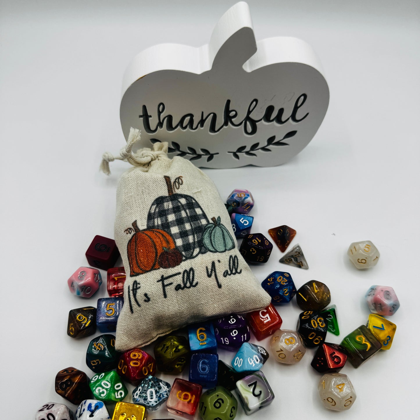 FALL THEMED BAG-O-DICE