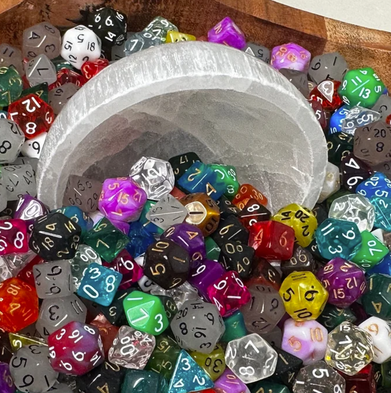 LOOSE MINI DICE SCOOPS