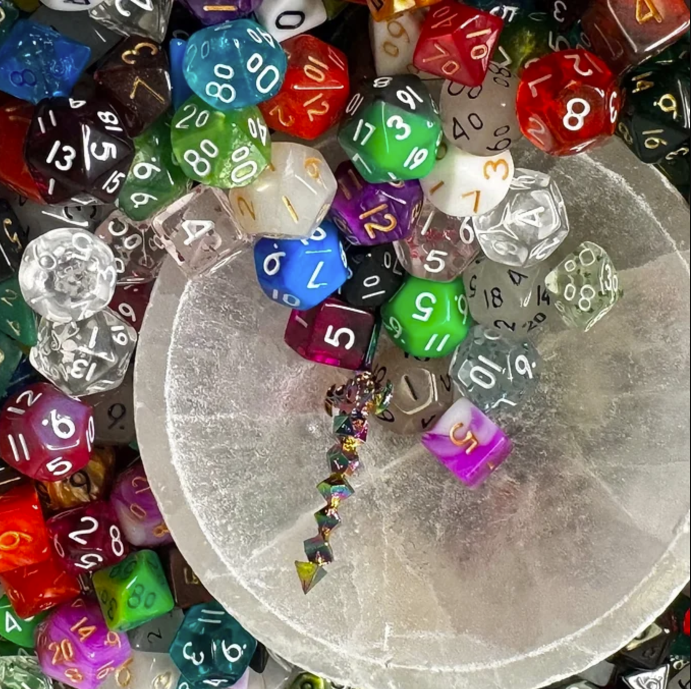 LOOSE MINI DICE SCOOPS