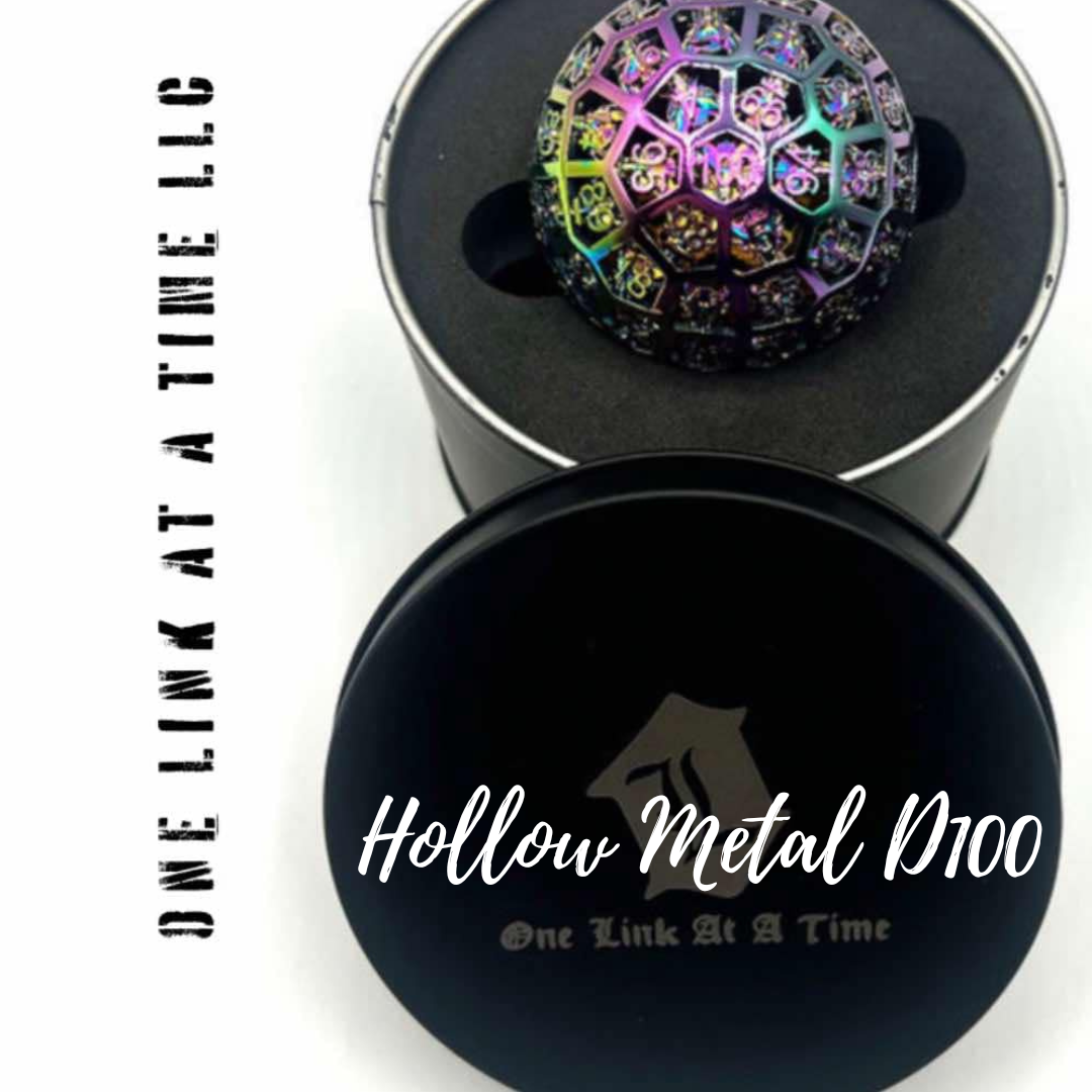 OIL SLICK HOLLOW METAL D100