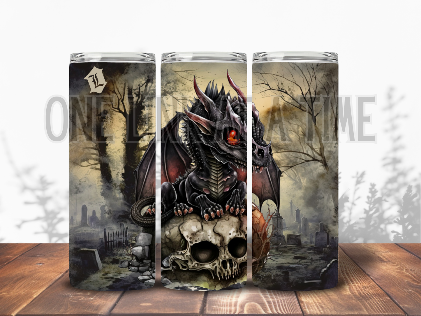 GRAVEYARD DRAGON BRANDED 20oz TUMBLER
