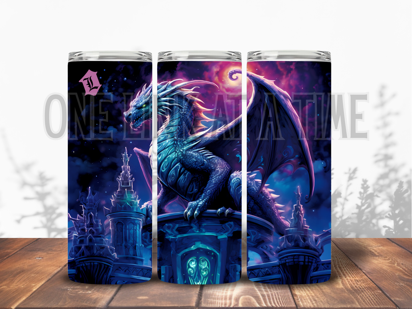 DRAGON WATCH TOWER BRANDED 20oz TUMBLER