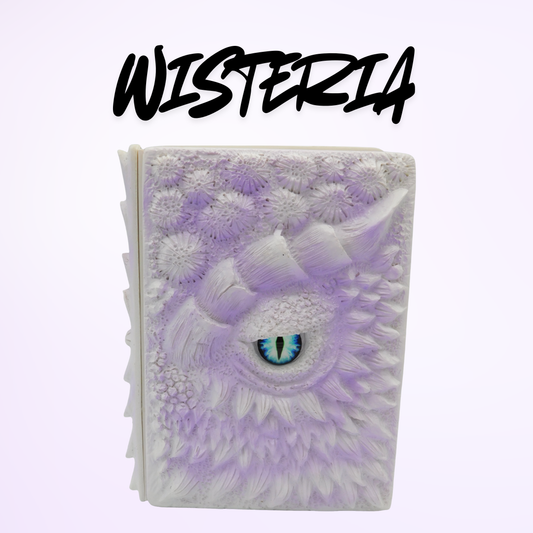 [WISTERIA] EMBOSSED DRAGON JOURNAL