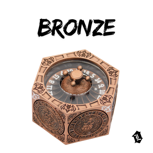 DELUXE ROULETTE WHEEL FULL SET OF DICE