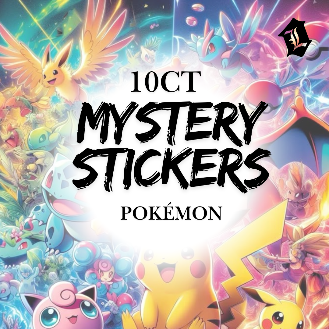 MYSTERY THEMED STICKER PACK [10CT] - POKEMON – ONE LINK AT A TIME