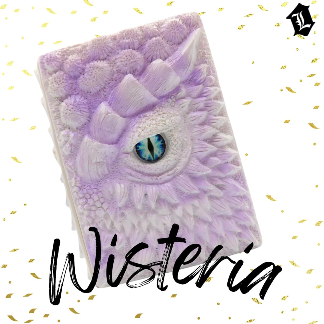 [WISTERIA] EMBOSSED DRAGON JOURNAL