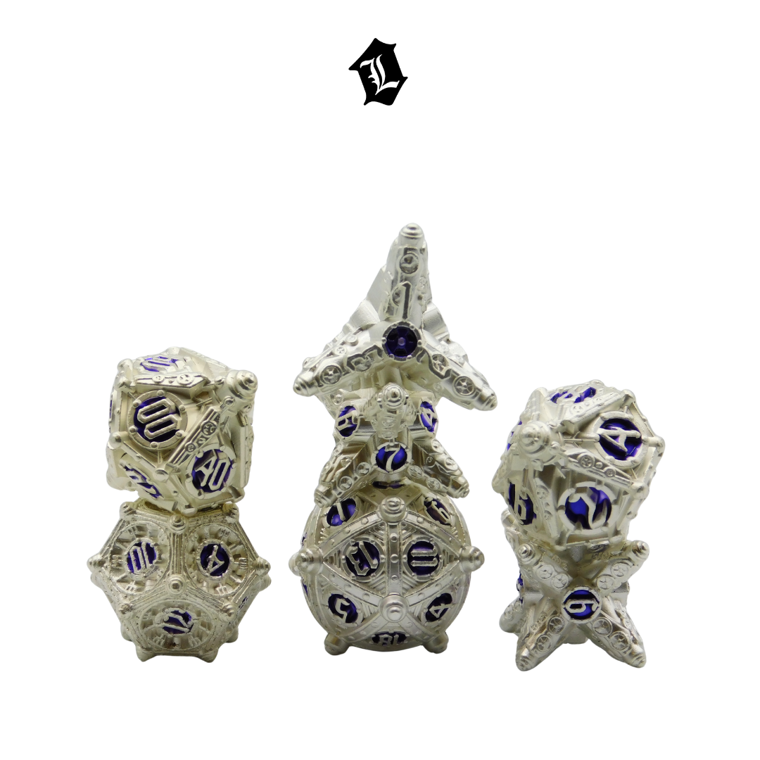 [ARCANE WATCHER] 7PC SOLID METAL DICE SET