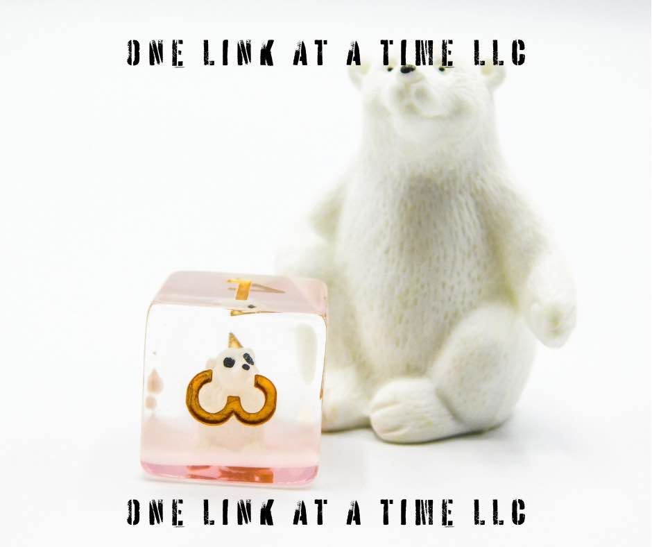[POLAR BEAR] RESIN DICE SET