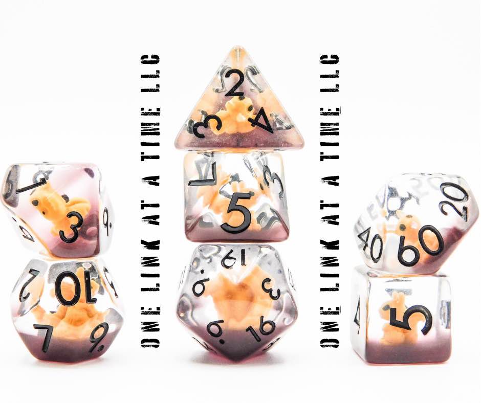 [SQUIRREL] RESIN DICE SET