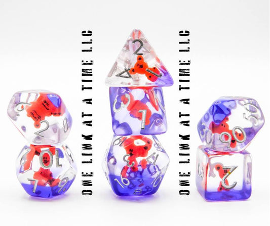 [RED BEAR] RESIN DICE SET