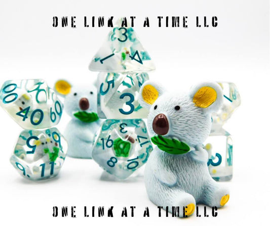 [KOALA BEAR] RESIN DICE SET