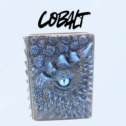 [COBALT] EMBOSSED DRAGON JOURNAL