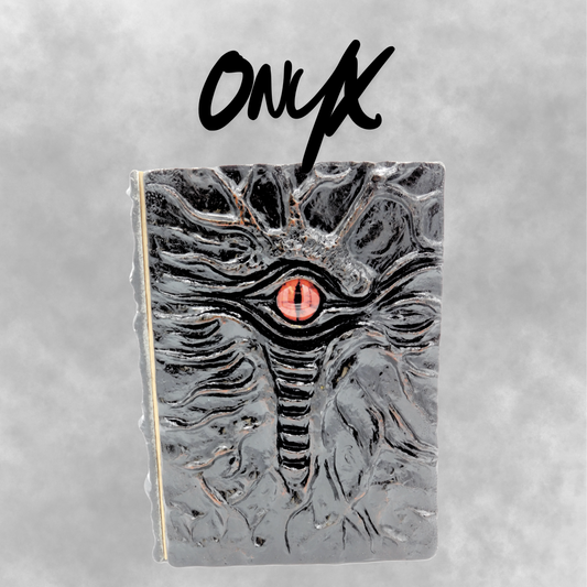 [ONYX] EMBOSSED DRAGON JOURNAL