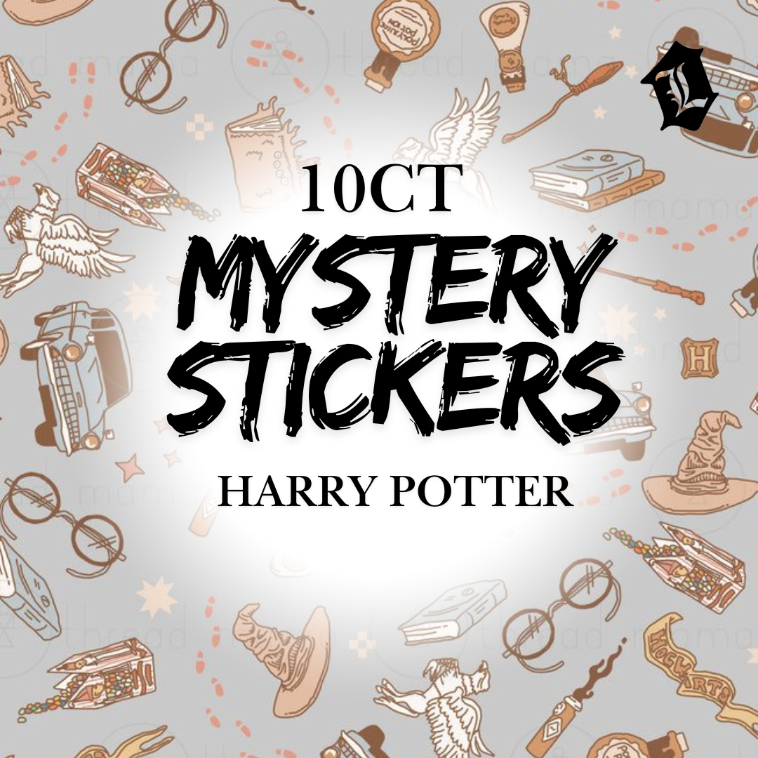 MYSTERY THEMED STICKER PACK [10CT] - HARRY POTTER