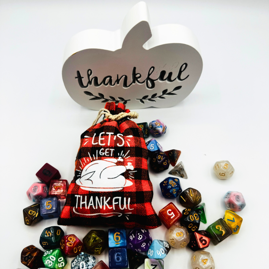 FALL THEMED BAG-O-DICE