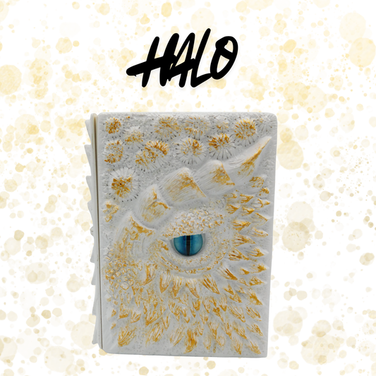 [HALO] EMBOSSED DRAGON JOURNAL