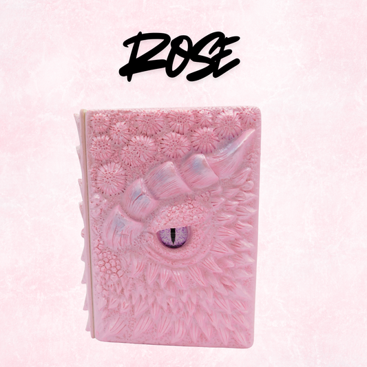 [ROSE] EMBOSSED DRAGON JOURNAL