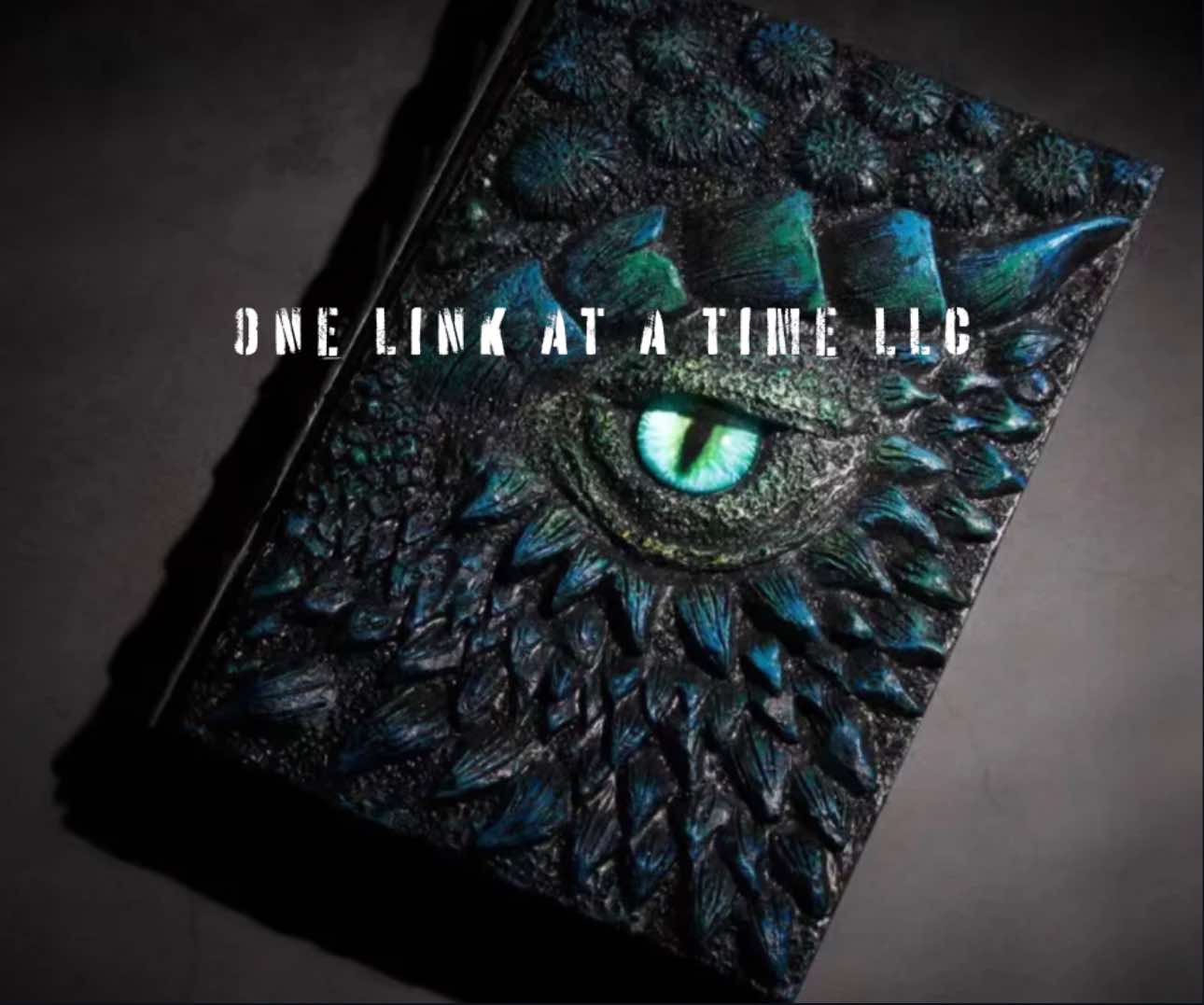 [BLUE] EMBOSSED DRAGON JOURNAL