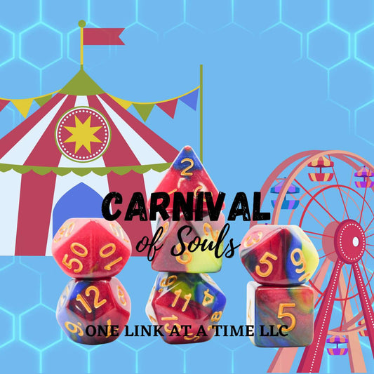 [CARNIVAL OF SOULS] ACRYLIC DICE SET