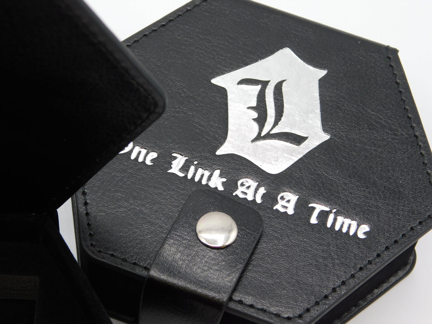 Leather Branded Dice Storage Box