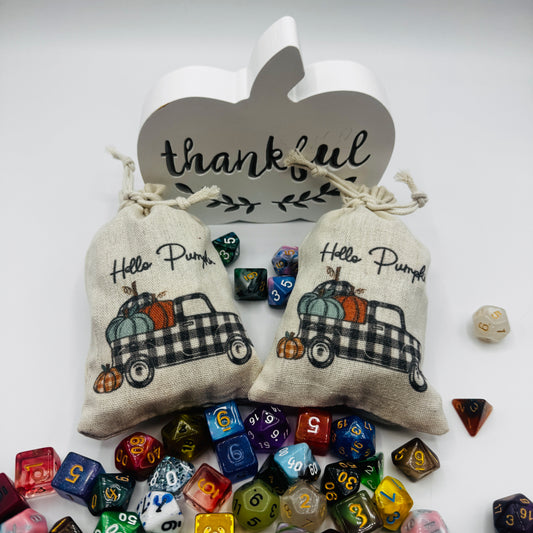 FALL THEMED BAG-O-DICE