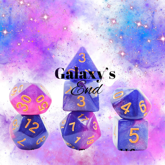 [GALAXY'S END] ACRYLIC DICE SET