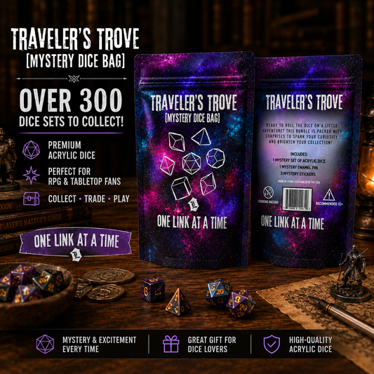 [TRAVELER’S TROVE] MYSTERY DICE BAGS