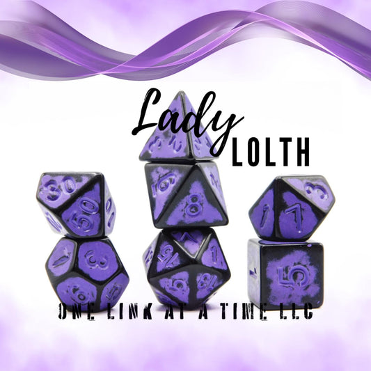 [LADY LOLTH] ACRYLIC DICE SET