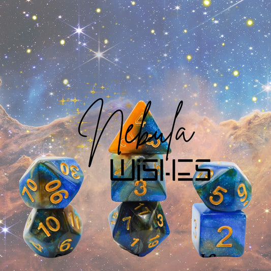 [NEBULA WISHES] ACRYLIC DICE SET