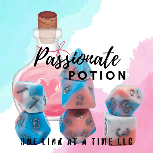 [PASSIONATE POTIONS] ACRYLIC DICE SET