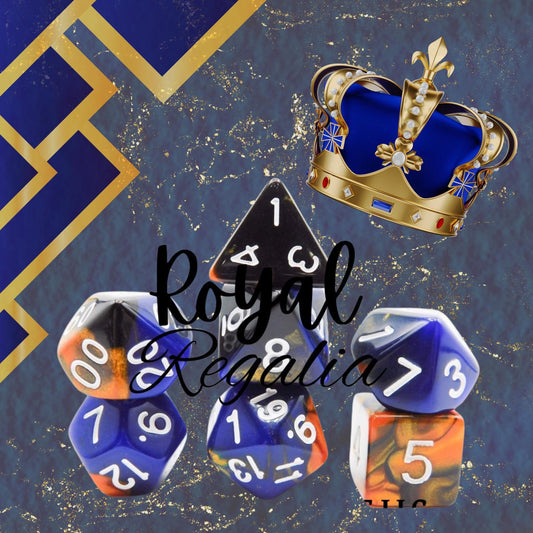 [ROYAL REGALIA] ACRYLIC DICE SET