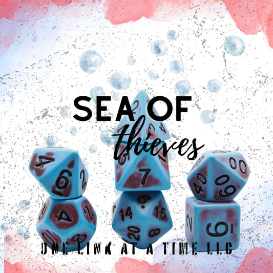 [SEA OF THIEVES] ACRYLIC DICE SET