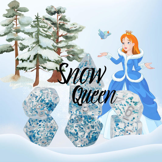 [SNOW QUEEN] ACRYLIC DICE SET