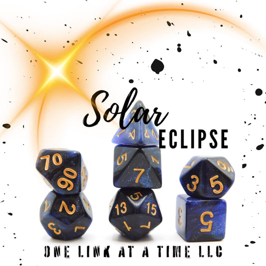 [SOLAR ECLIPSE] ACRYLIC DICE SET