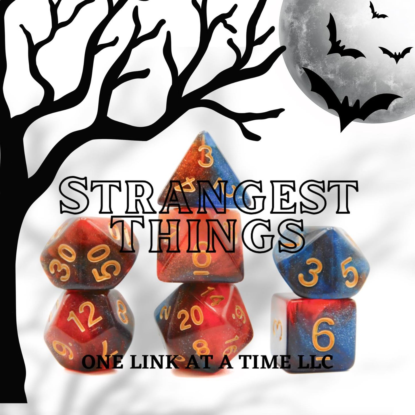 [STRANGEST THINGS] ACRYLIC DICE SET