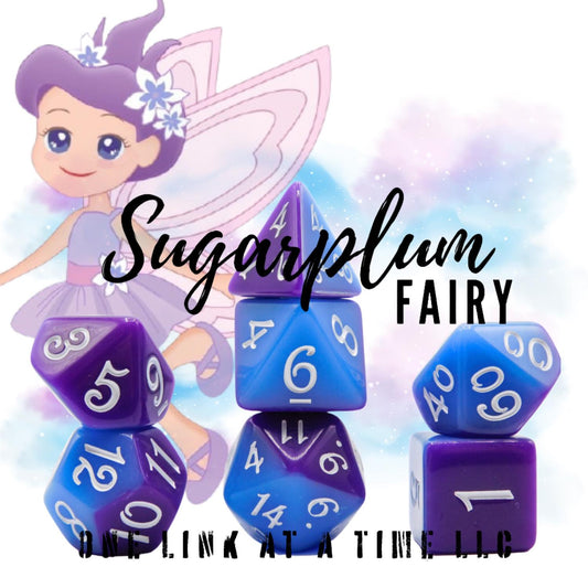 [SUGARPLUM FAIRY] ACRYLIC DICE SET