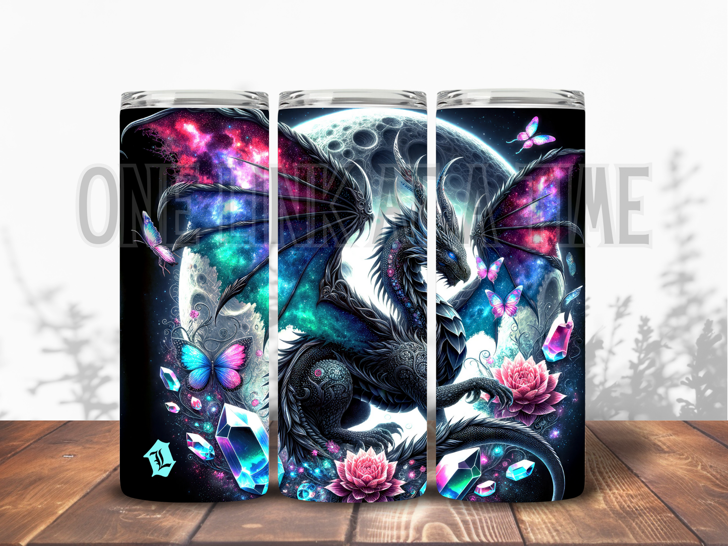 FULL MOON CRYSTAL DRAGON BRANDED 20oz TUMBLER