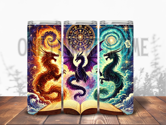 DRAGON TRIO BRANDED 20oz TUMBLER