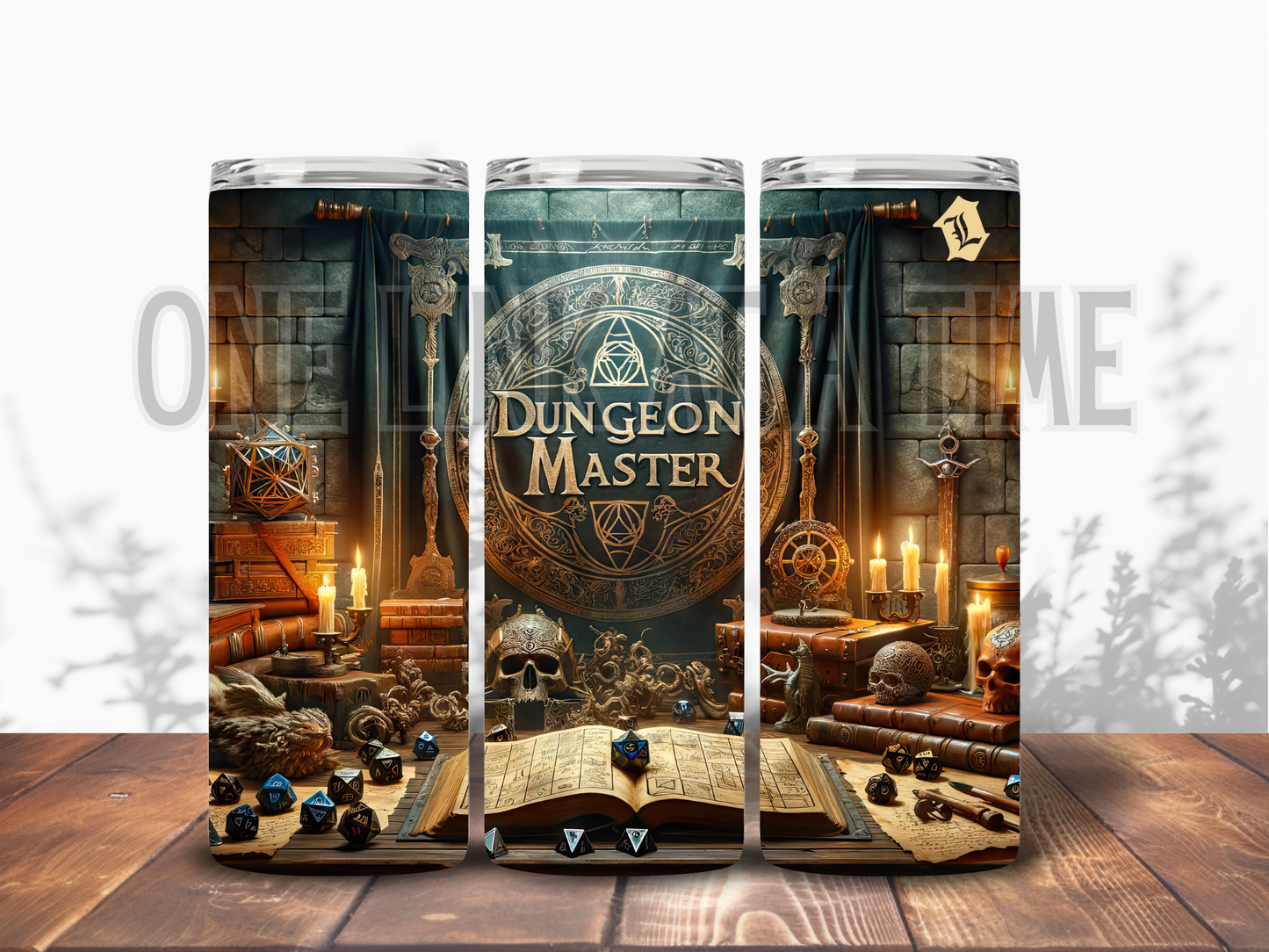 DUNGEON MASTER BRANDED 20oz TUMBLER