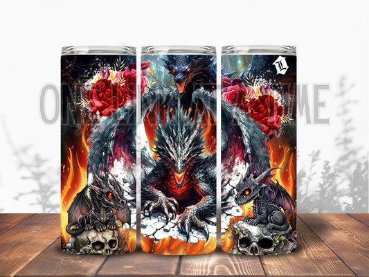 FIERY DRAGON BRANDED 20oz TUMBLER